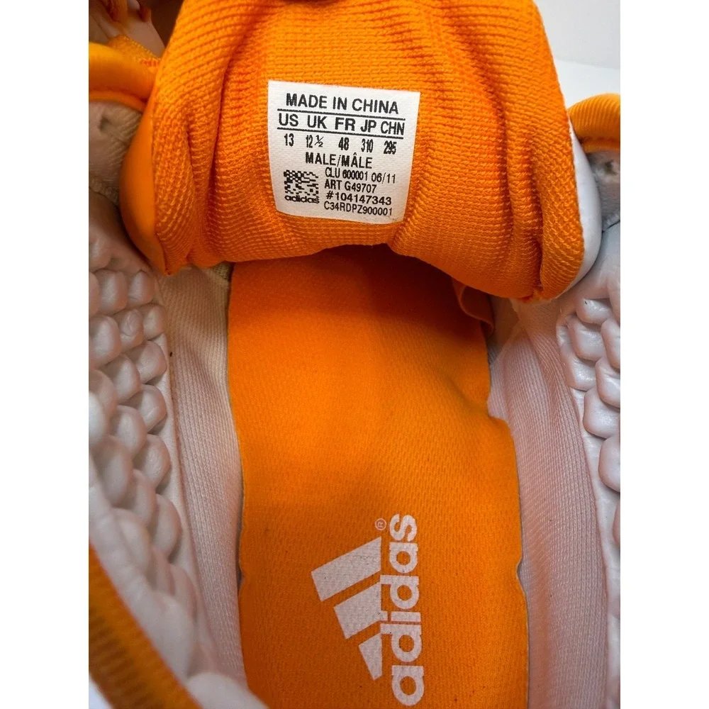 Adidas Malice Fly Cleats Football Size 13 Orange & White